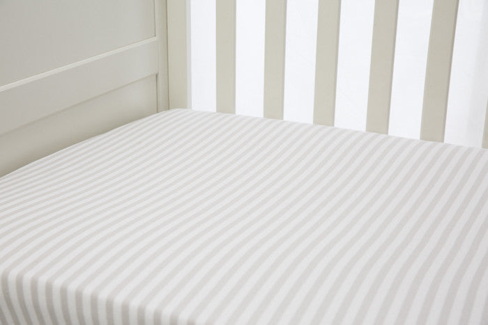 grey cot sheets