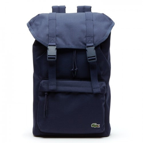 lacoste flap backpack
