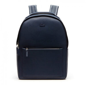 lacoste leather backpack
