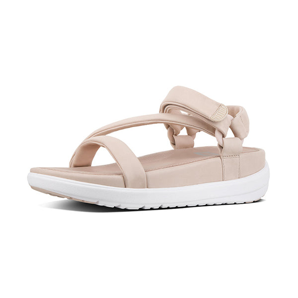 Fitflop Luxe Strap Sandal Leather |M09-137| Nude – MIXNYCSHOP