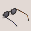 Braindead - Tani Sunglasses - Tri Tortoise, back view, available at LCD.