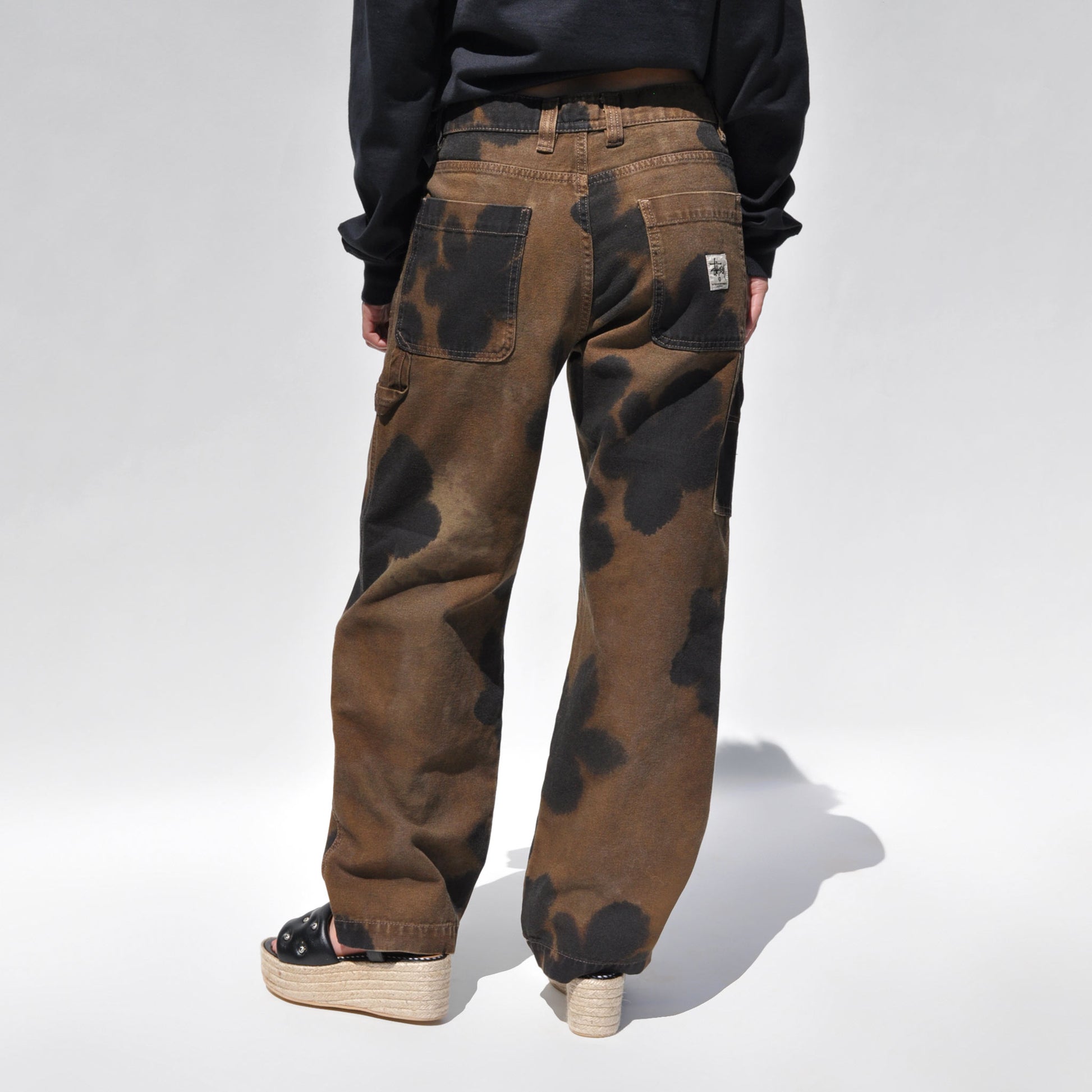 Stussy Floral Dyed Work Pant 30inch kazaguruma.or.jp