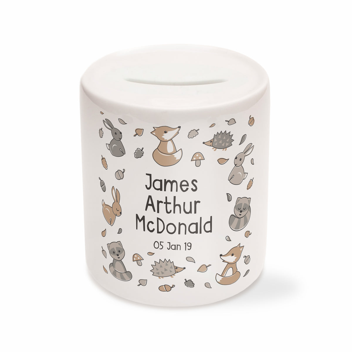 personalised boys money box