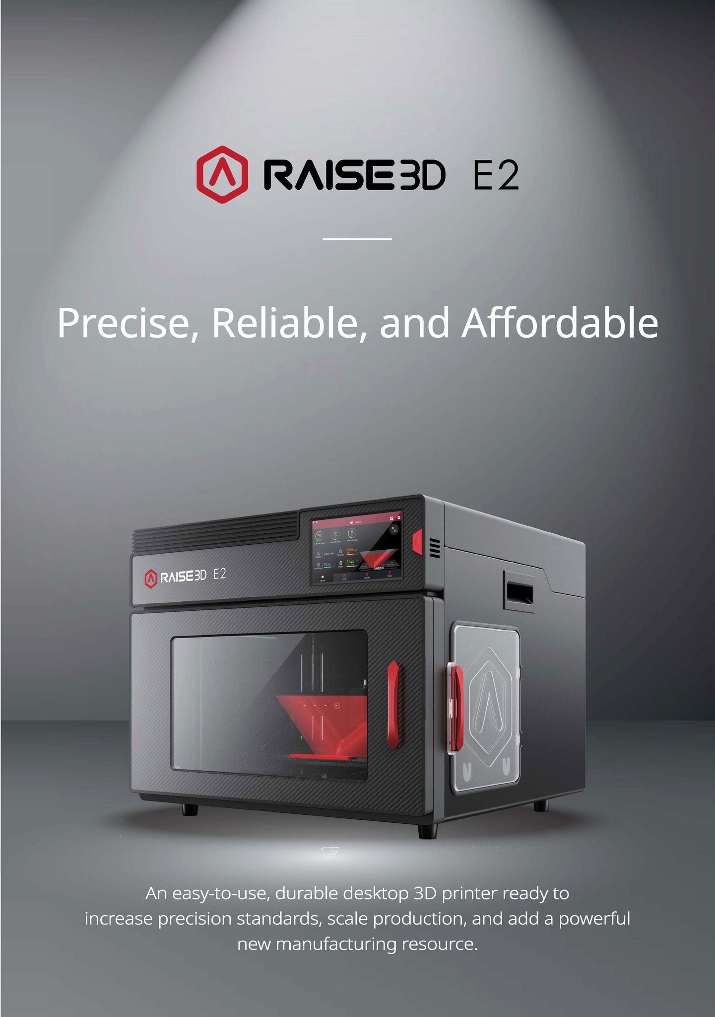 Raise3D E2 IDEX 3D | Technology Outlet Free Next Delivery
