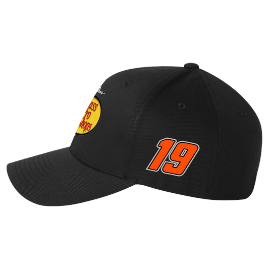 Joe Gibbs Racing Team Collection Martin Truex Jr Black/Orange Bass Pro  Shops Adjustable Hat