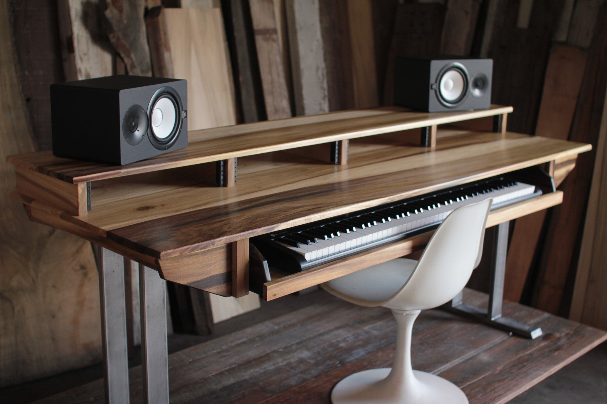 Full Size 88key Studio Desk  for Audio Video Music 