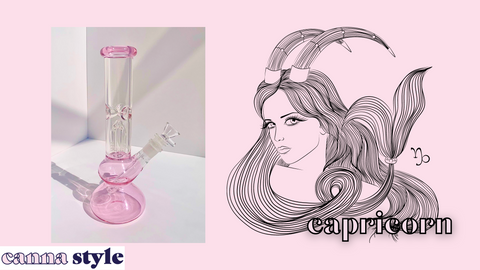 Canna Style Pretty in Pink Bong