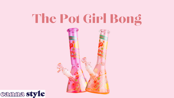 POT GIRL BONG (PURPLE) – Canna Style