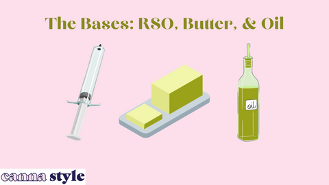 RSO Syringe, Infused Butter, Infused Olive Oil
