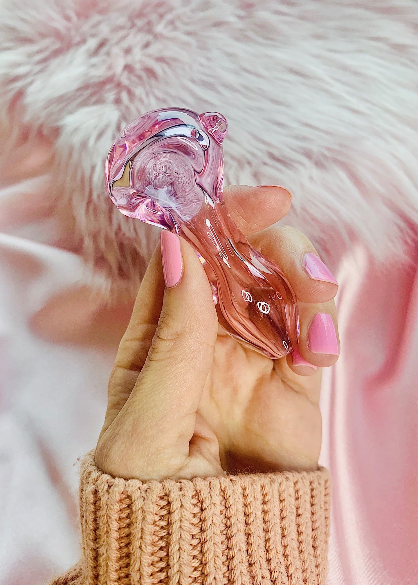 pink weed pipes