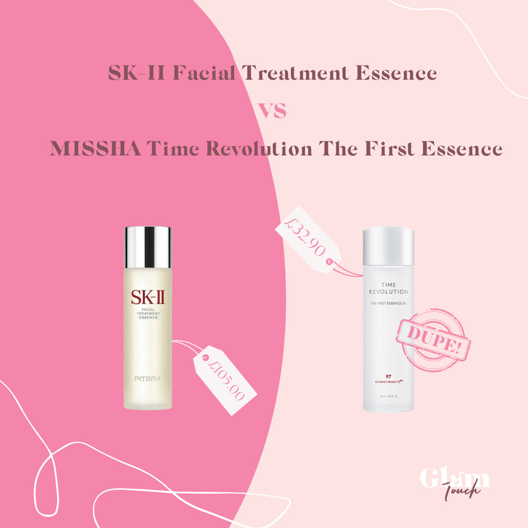 Missha Time Revolution The First Essence vs SK-II Facial Treatment Ess