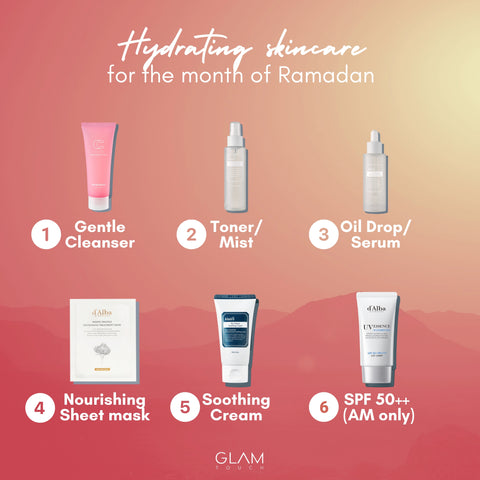 Top hydrating Korean skincare products for Ramadan