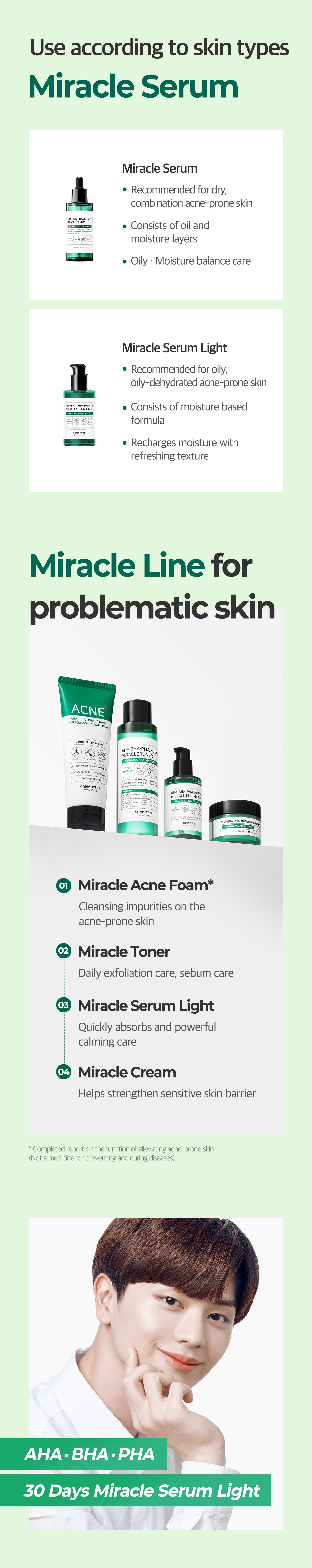 SOME BY MI AHA.BHA.PHA 30 Days Miracle Serum Light 50ml