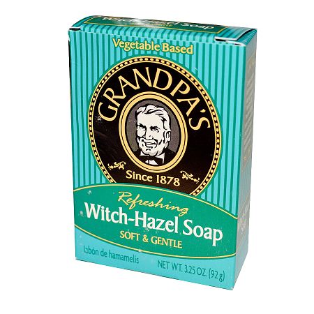 Grandpas Soap, Witch-Hazel, Refreshing - 3.25 oz