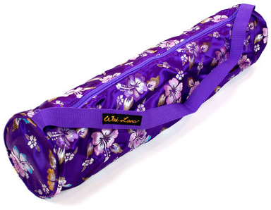 DELUXE HIBISCUS YOGA MAT TOTE (WAI LANA)