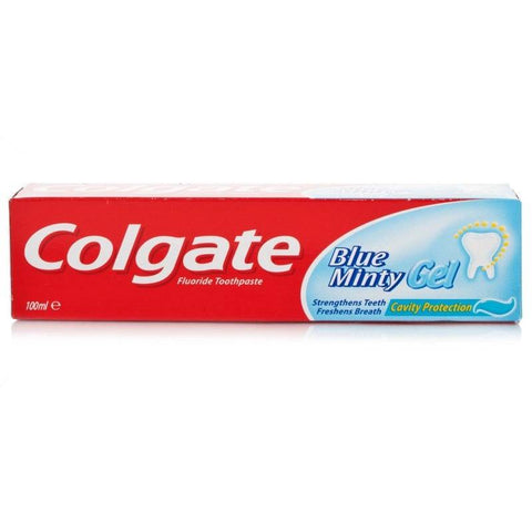 colgate blue minty gel toothpaste