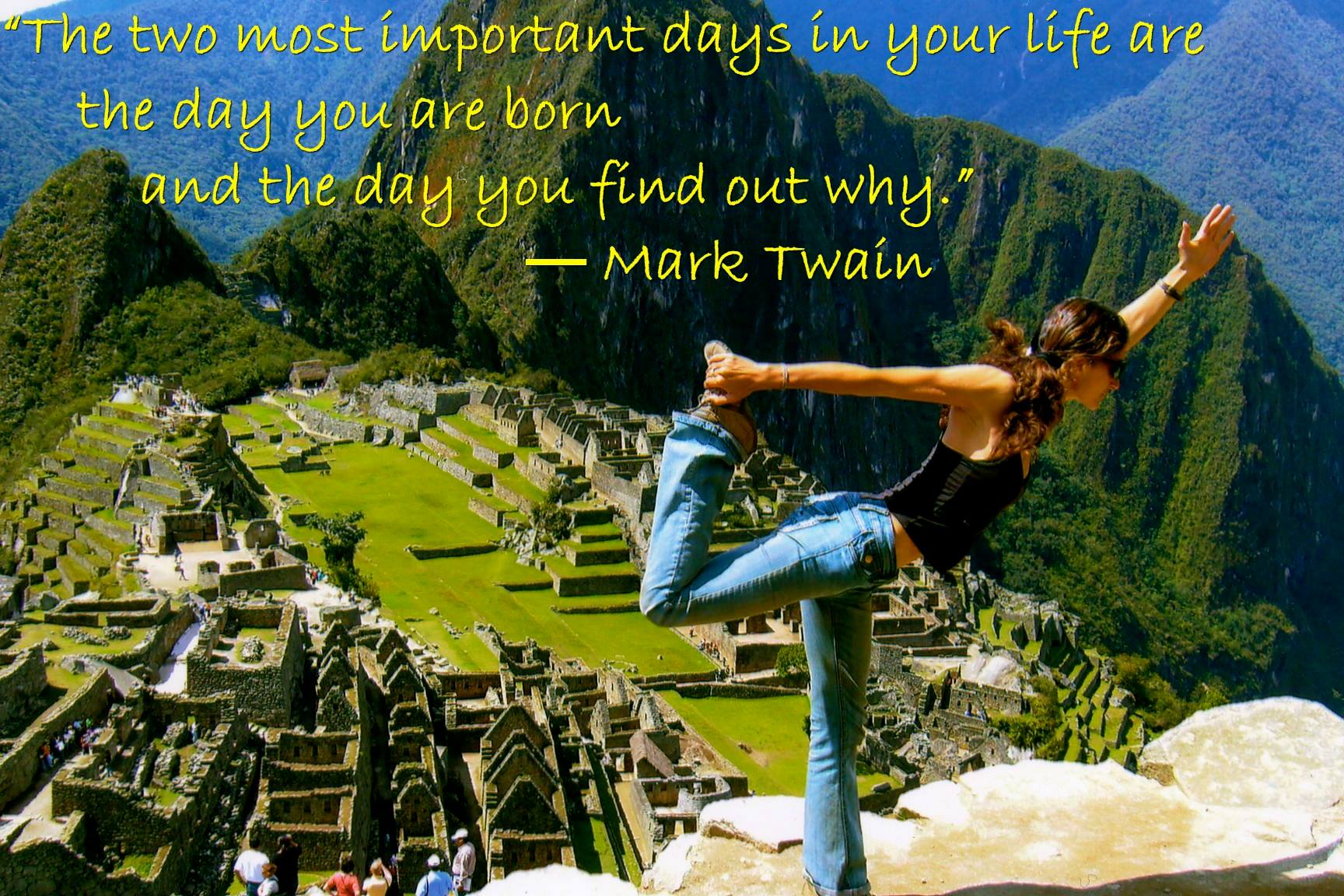 Yoga in Machu Picchu