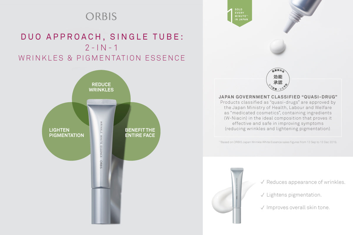 ORBIS Wrinkle White Essence 30g