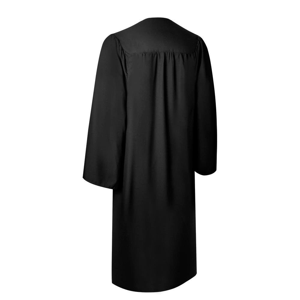 Matte Black Graduation Gown – Endea Graduation