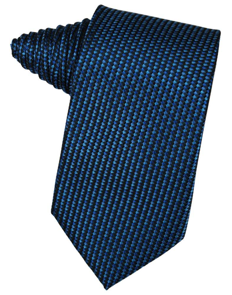 Royal Blue Venetian Suit Tie - Tuxedo Club