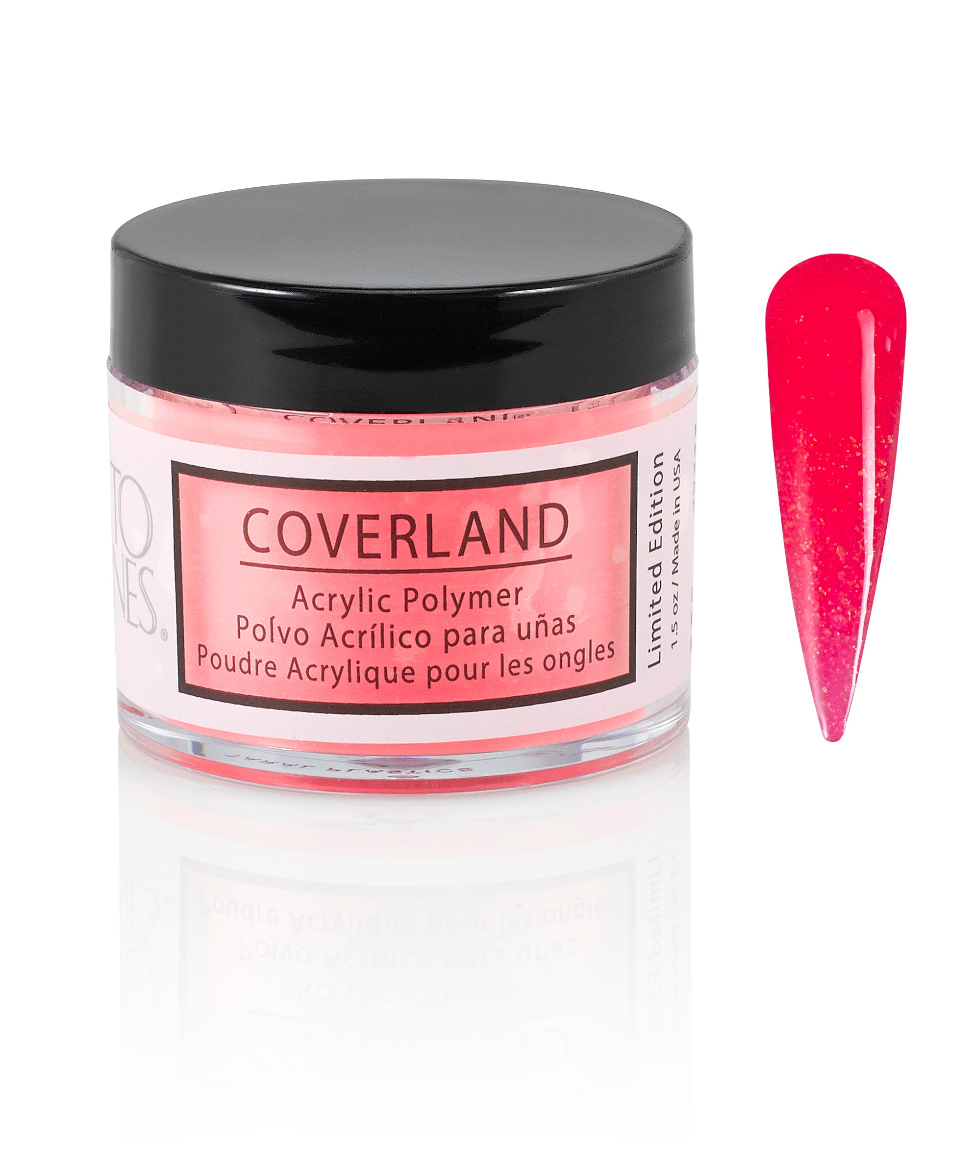 Coverland Acrylic Powder - Millennial Pink 1.5 OZ - Limited Edition