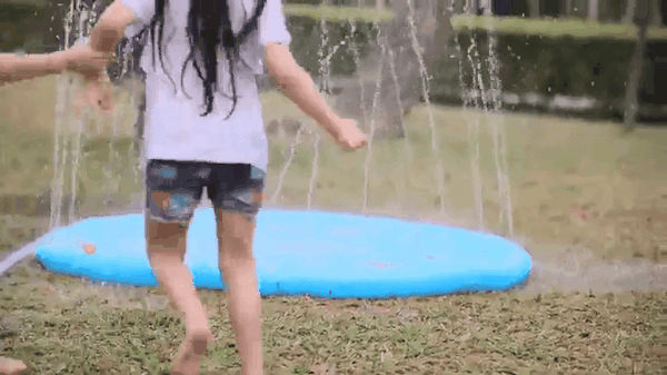 Outdoor Splash Water Play Mat – showbeauty