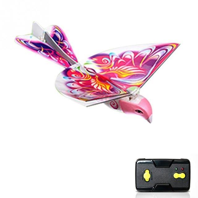 rc bird drone cat toy