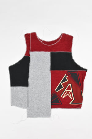 Upcycled Braves Baby Tee - Tonguetied Apparel