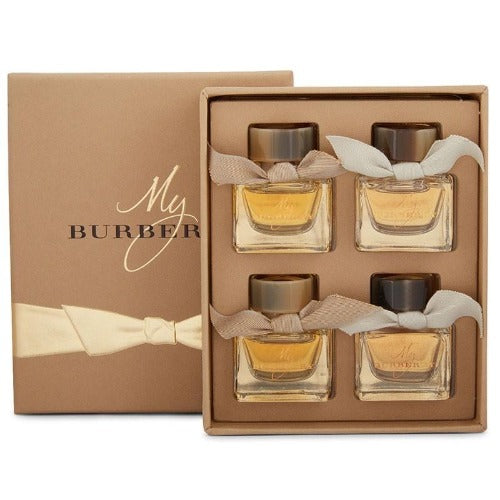 burberry womens mini set 4 piece