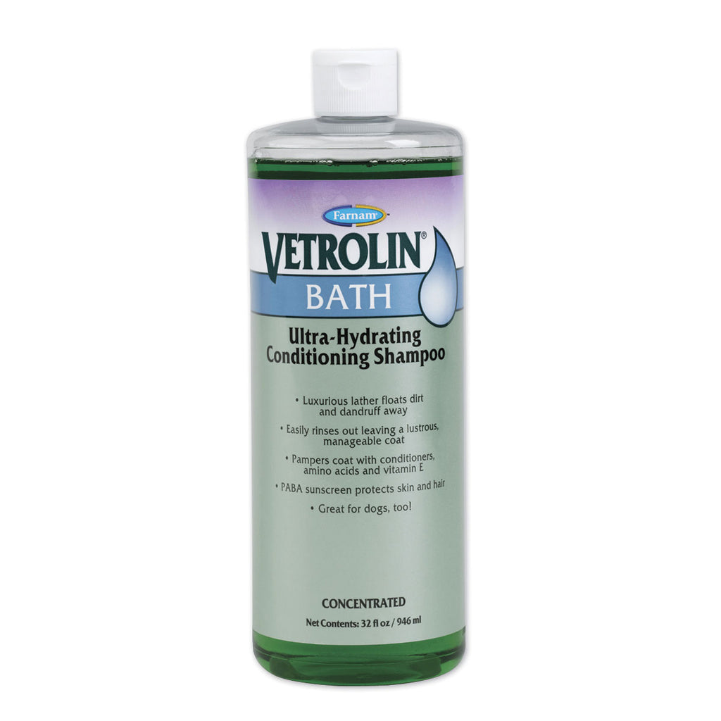 Farnam Vetrolin White'n Brite 946ml shampoo per manti bianchi e gri