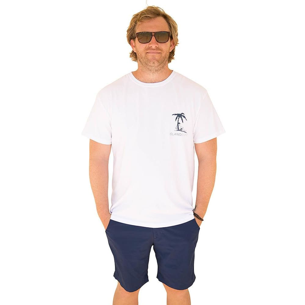 Tiki Joe Chest T-shirt - White