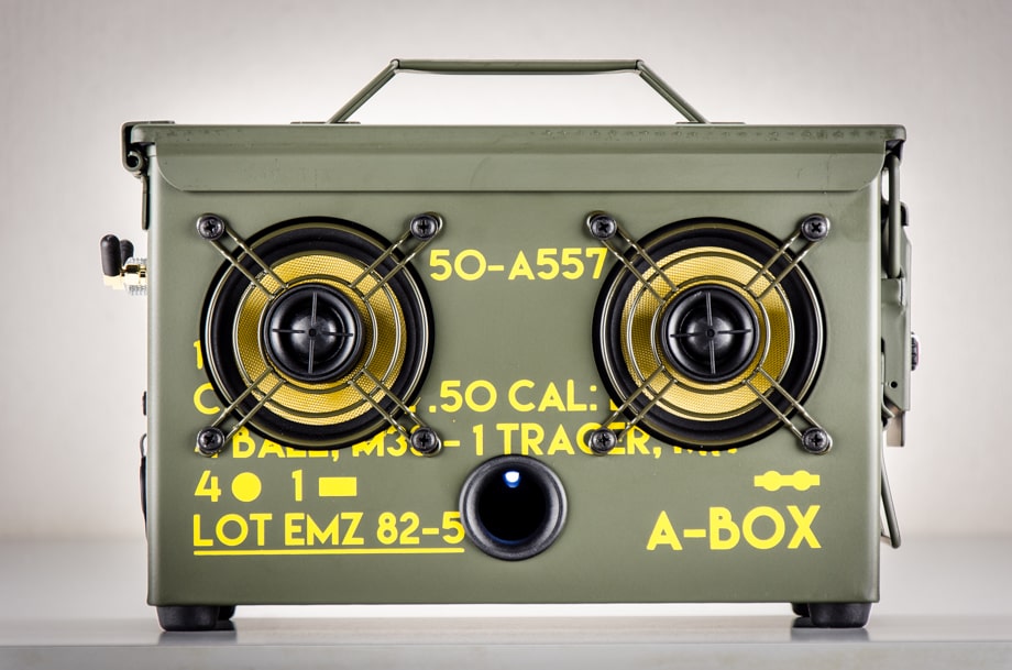 best bluetooth speaker review 2019 new ammo can speaker wireless portable box boombox