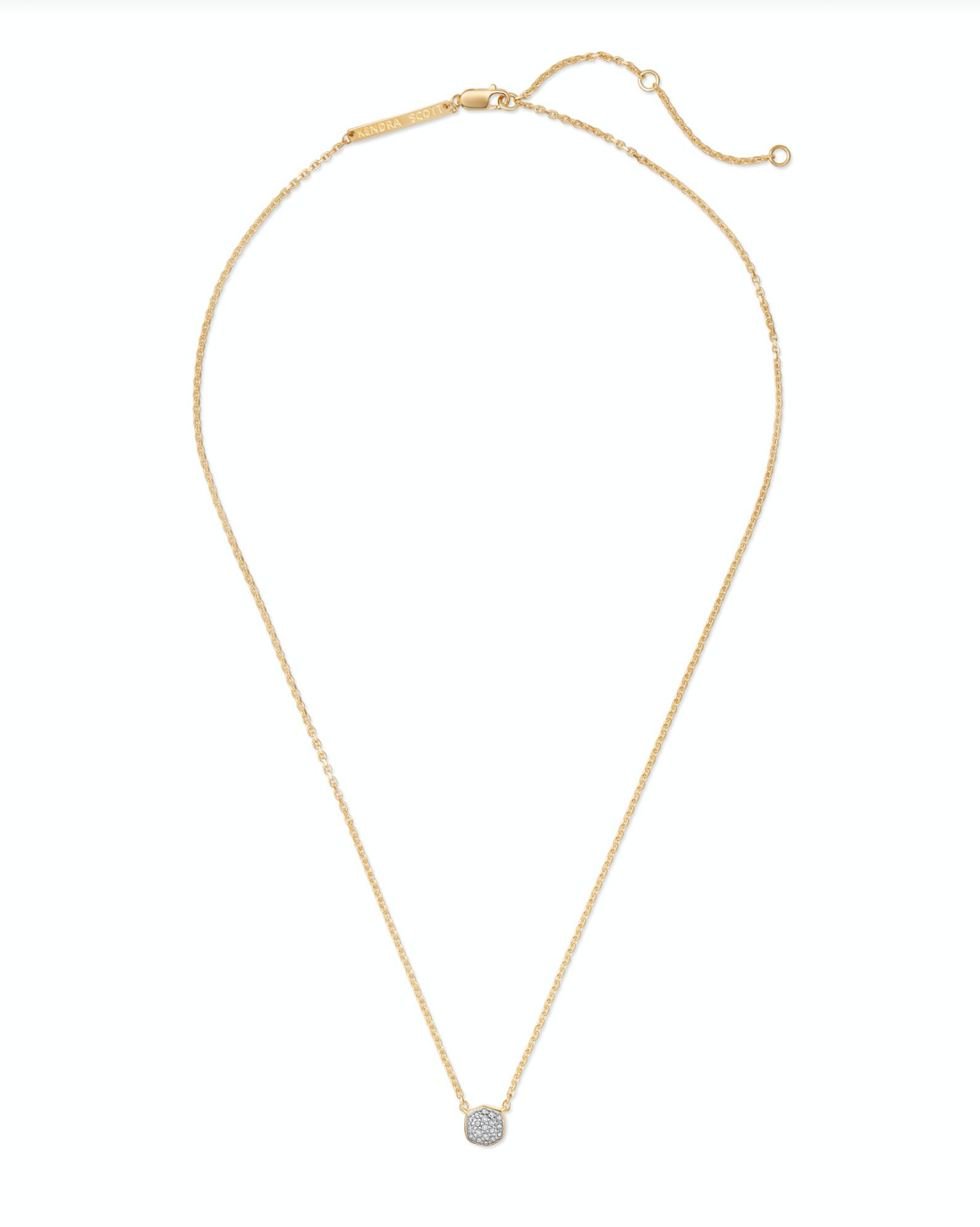 Kendra Scott Gracie Cross Short Pendant Necklace | Stambaugh Jewelers |  Defiance, OH