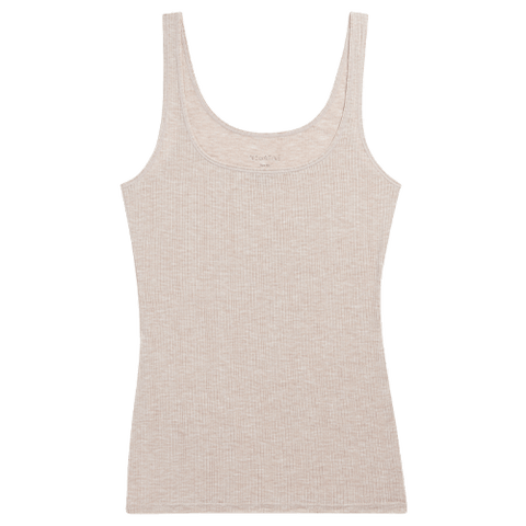 Whipped A-Top in Sand | Women's Heathered Beige Tank Tops - Women's ...