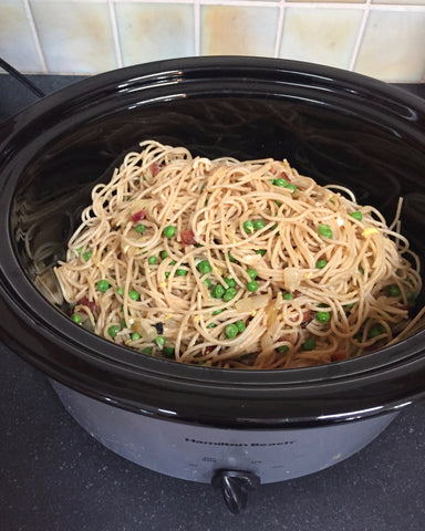 In The Kitchen - Spaghetti Carbonara