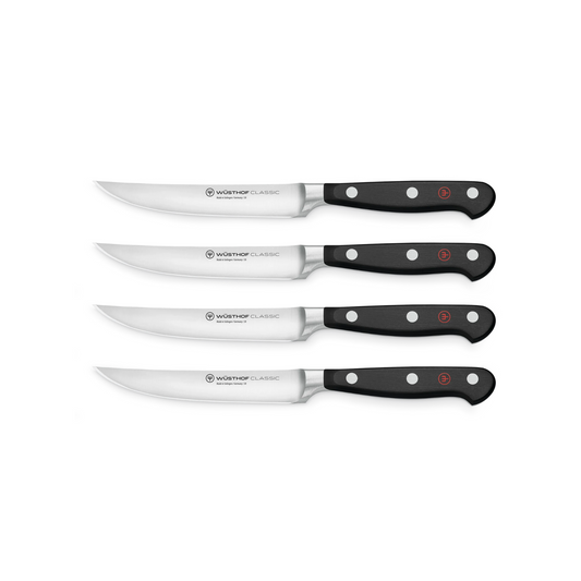 Wusthof Classic 6-Piece Starter Knife Acacia Block Set