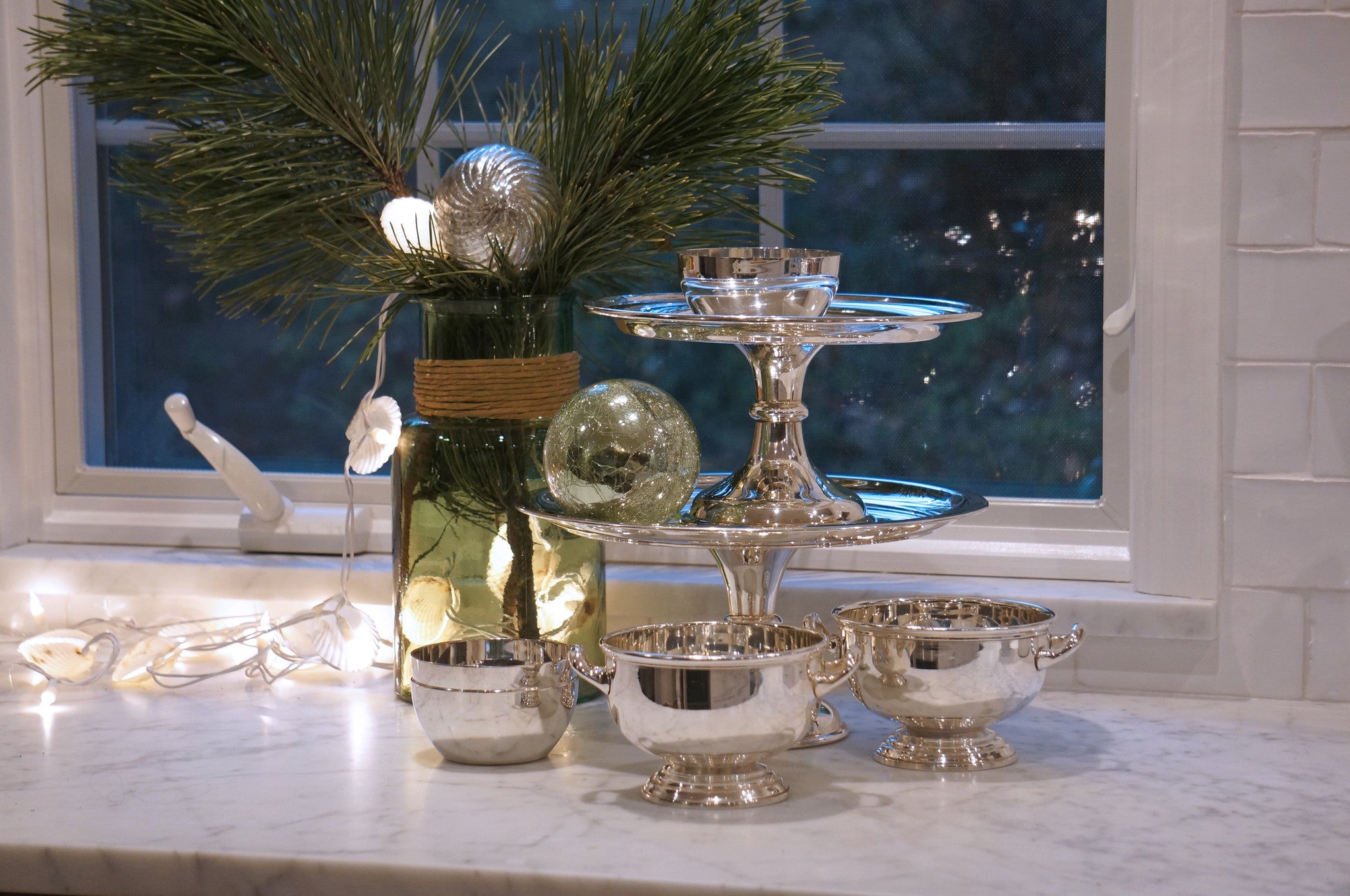 HÃ´tel Silver London Pedestal Cake Stand