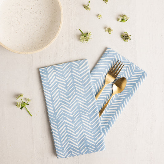 Stevie Linen Napkin Set –