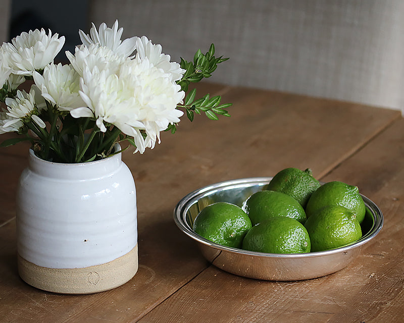 HÃTEL Silver Round Shallow Bowl