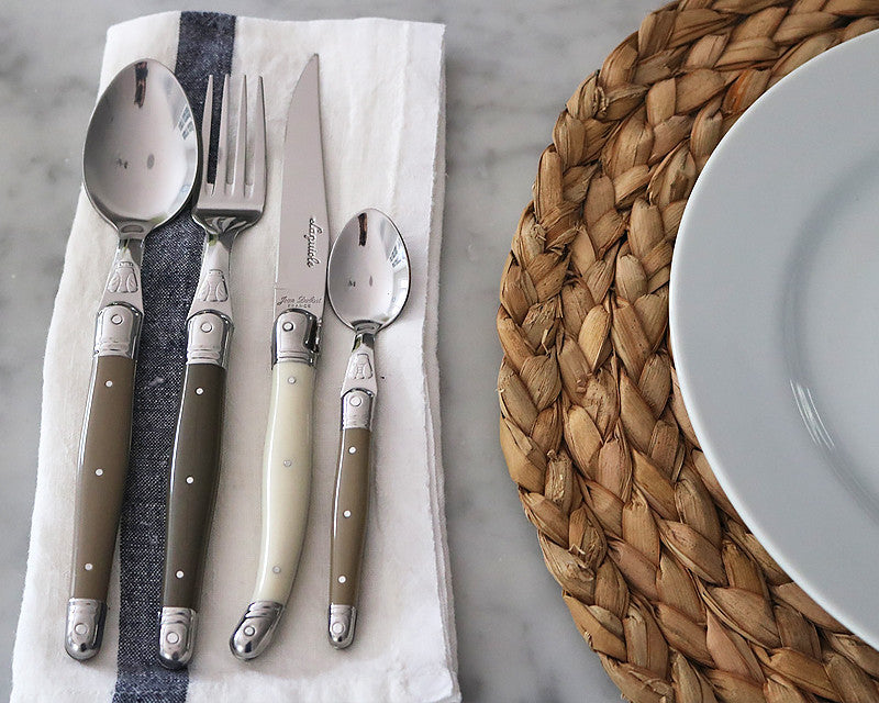 Laguiole Flatware Set | Ina Garten French Flatware | 24pc ...