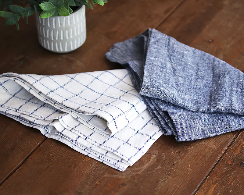 Farmhouse Stonewashed Linen Napkins (set of 4)