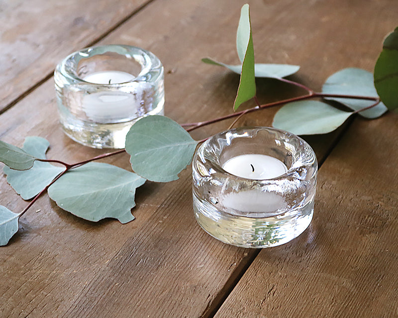 Riverstone Glass Tealight