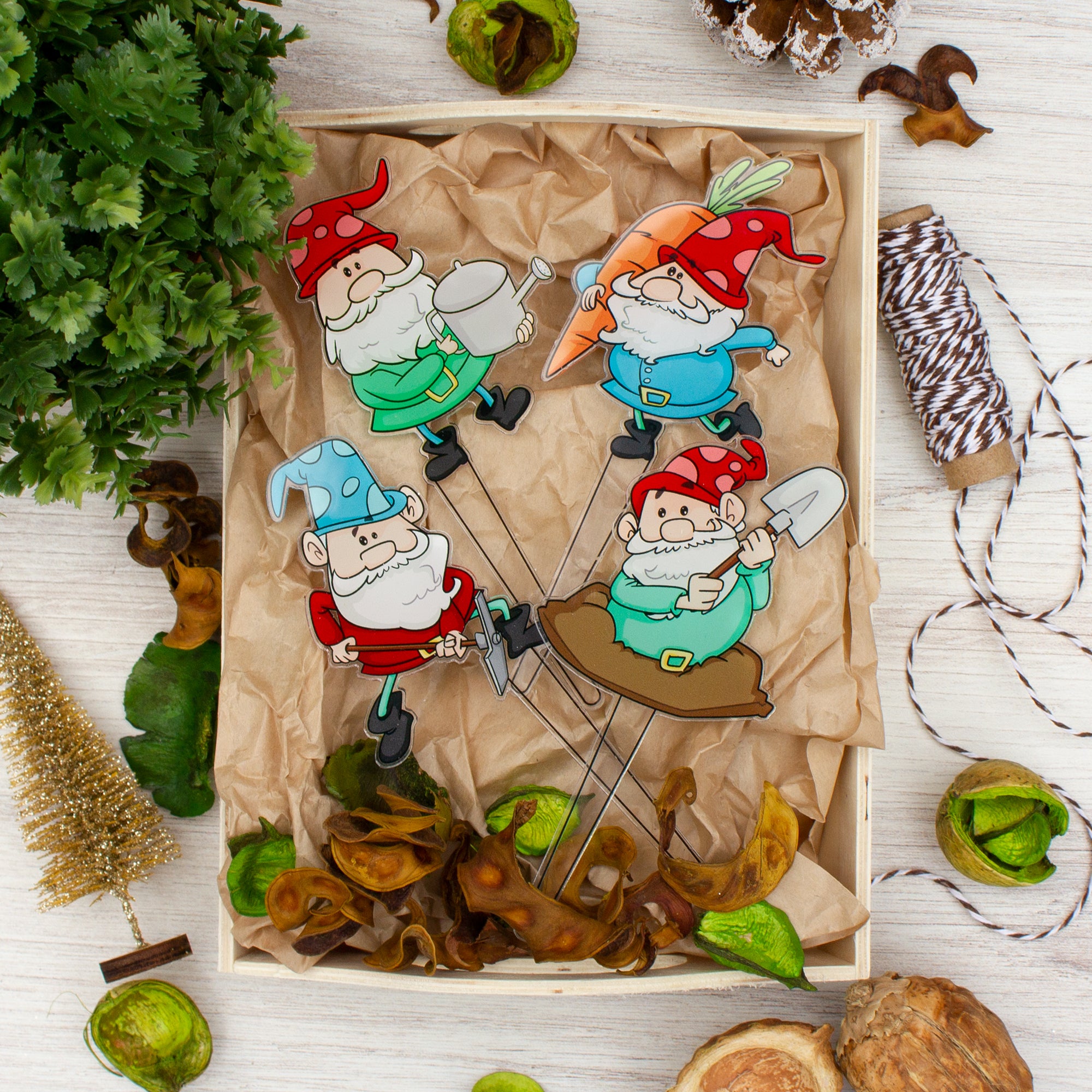 Cocoa Gnomes - Coffee & Cocoa Stirrers - Raw Rutes