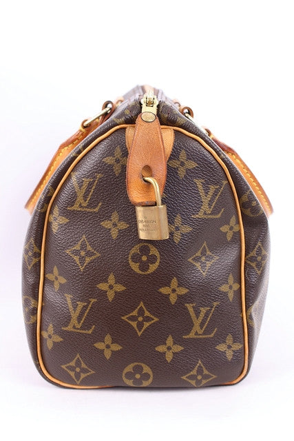 Authentic Vintage LOUIS VUITTON Monogram Speedy Bag 25