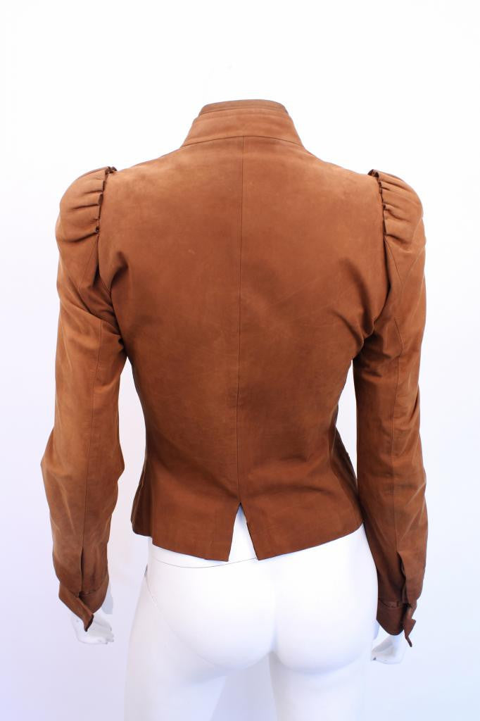 YVES SAINT LAURENT Leather Jacket at Rice and Beans Vintage