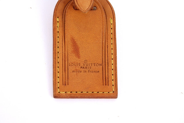 Vintage LOUIS VUITTON Luggage Tag