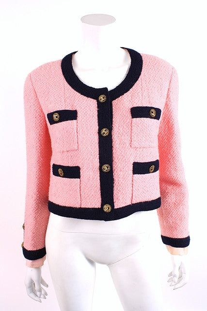 Chanel inspired Boucle Jacket  Just A Little Tee