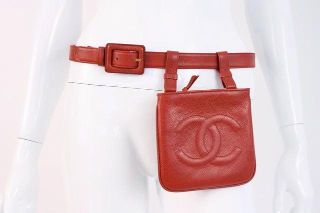 red chanel fanny pack