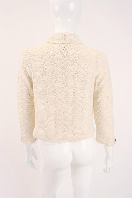 Vintage CHANEL Crochet Jacket at Rice and Beans Vintage