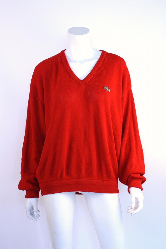 lacoste sweater with big alligator